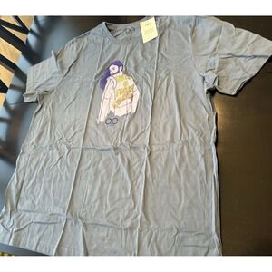 New T-shirt Queen Of Everything 3XL Blue Short Sleeve LGBTQ Cotton